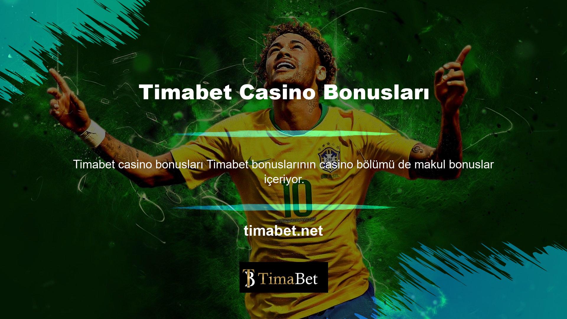 Timabet çok kaliteli oyun sağlayıcılarıyla çalıştığını söylemiştik